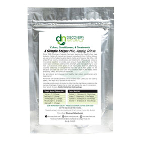 Discovery Naturals Brown Henna Powder 100g for chocolate brown shade