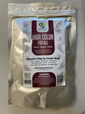 Discovery Naturals herbal extracts nourish hair while coloring