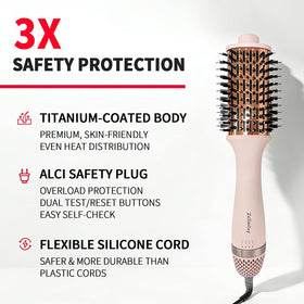 DISSTAR 4.0 in use on damp hair delivering fast, even drying.