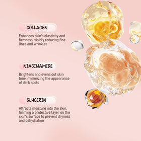Disunie Collagen ceramide NP boost highlighting barrier support.