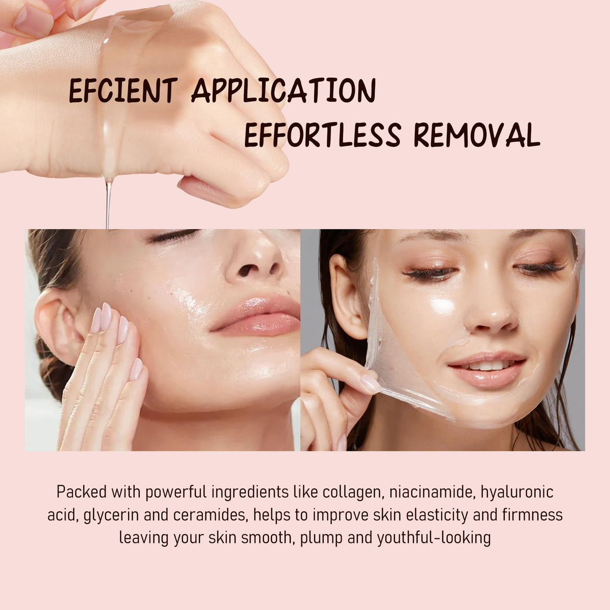 Disunie Collagen niacinamide image showcasing soothing antioxidant care.