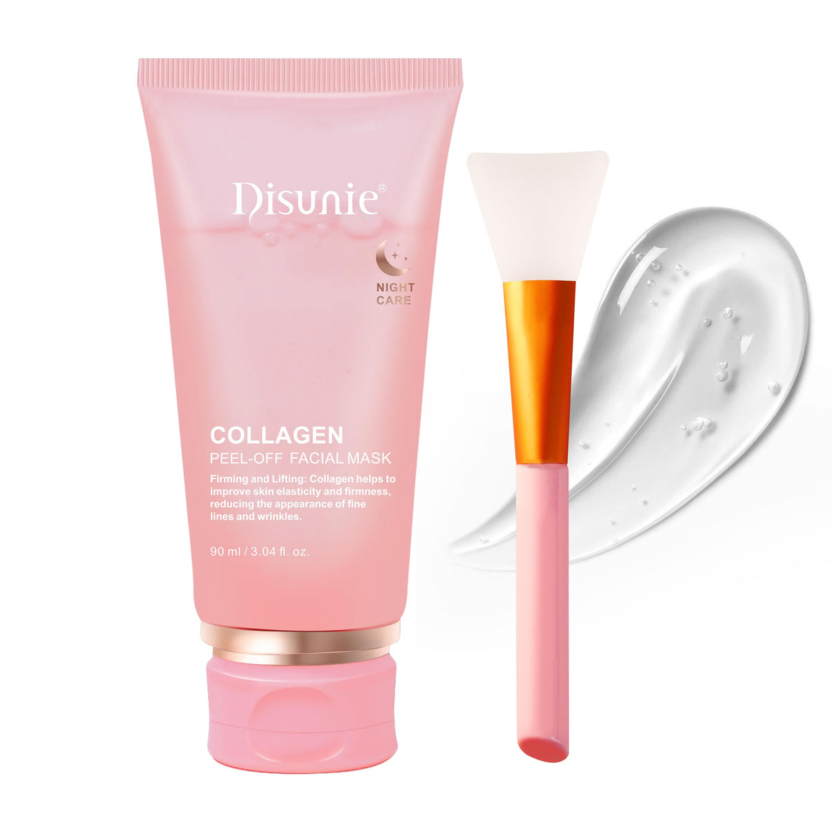 Disunie Collagen Overnight Wrapping Mask packaging, ideal for overnight hydration.