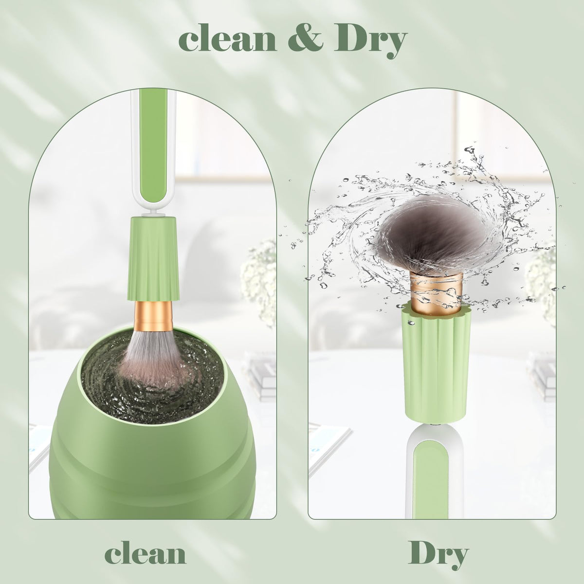 Ditefun storage case and portable design keeps brushes organized on the go
