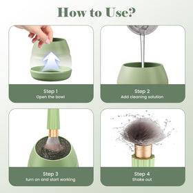 Ditefun USB fast charging enables up to eight cleaning cycles per charge