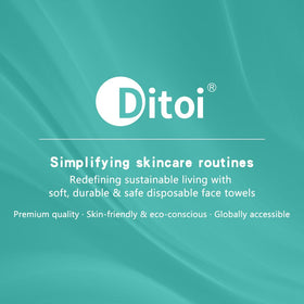 Ditoi towels provide high absorbency for quick drying.