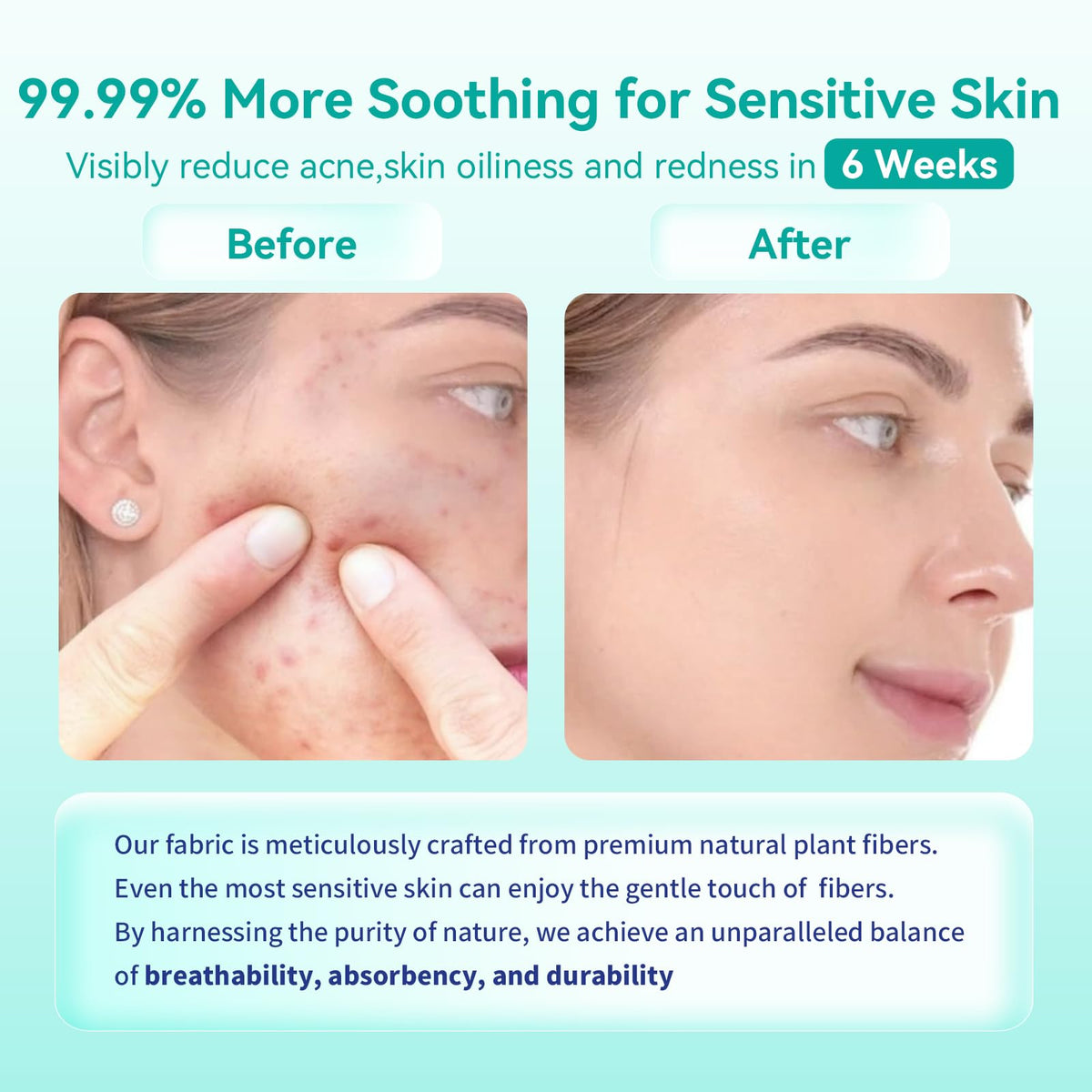 Ditoi towels suitable for all skin types, including sensitive skin.