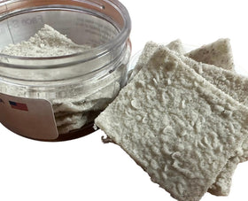 Diva Stuff Face Scrubbies niacin and salicylic acid ingredients support gentle skin refinement.