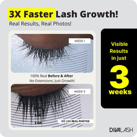 Divalash peptides promote stronger lash structure and resilience