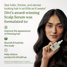 Divi scalp serum bottle 15ml ready for scalp nourishment