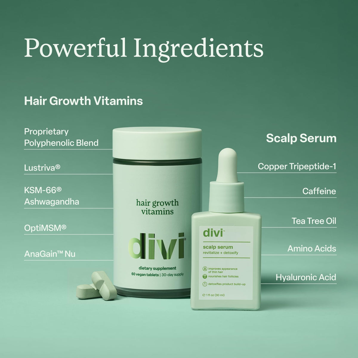 Divi vitamins tablets daily dose aids nourishment
