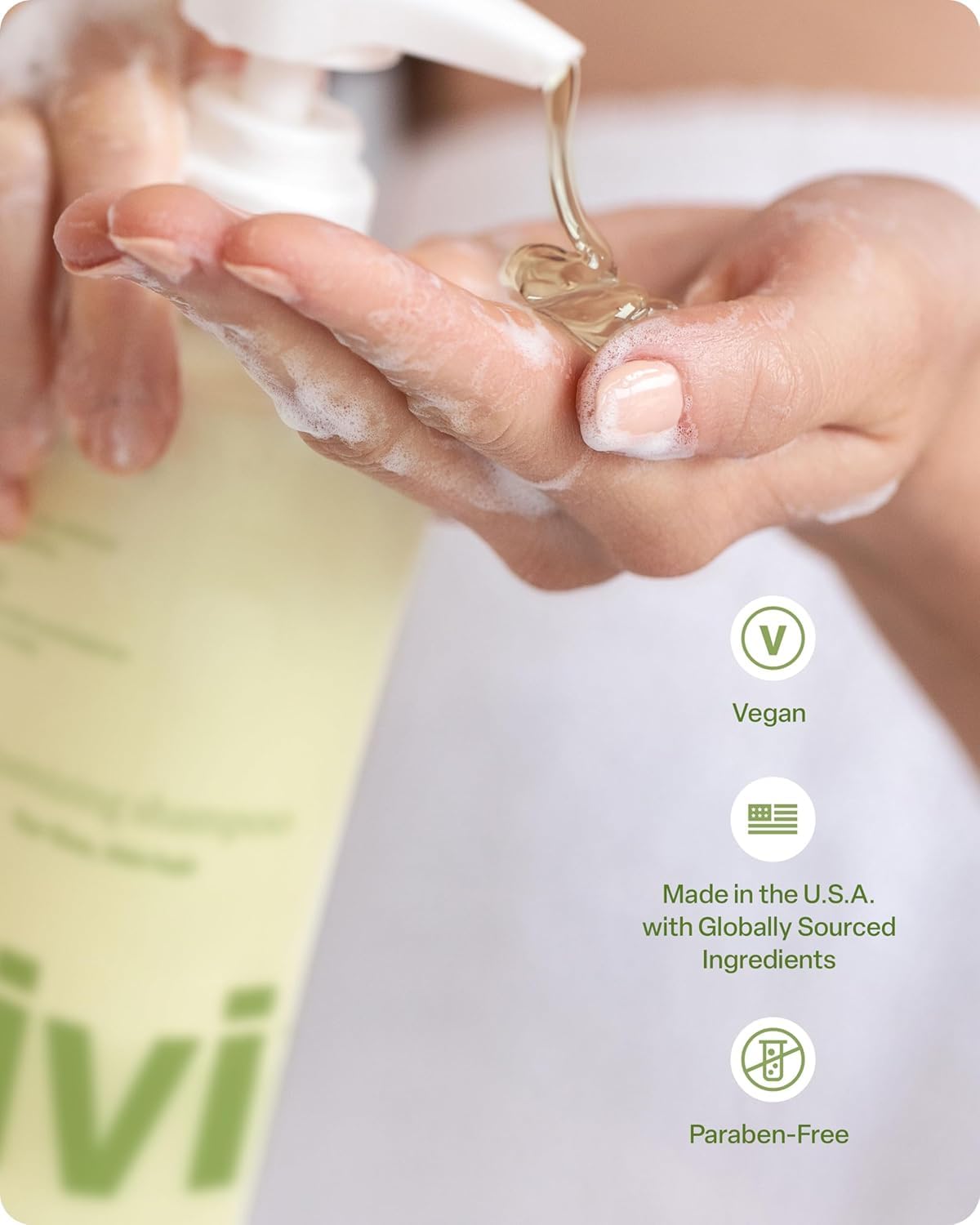 Divi Volumizing Shampoo made in USA emphasizes quality control
