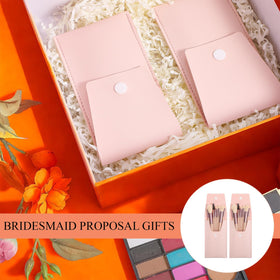 DIVINA VITAE envelope buckle keeps brushes secure during travel