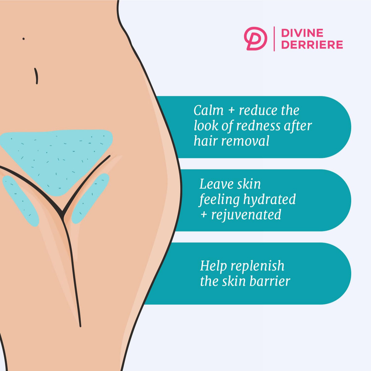 Divine Derriere at-home spa routine offers salon-like experience.