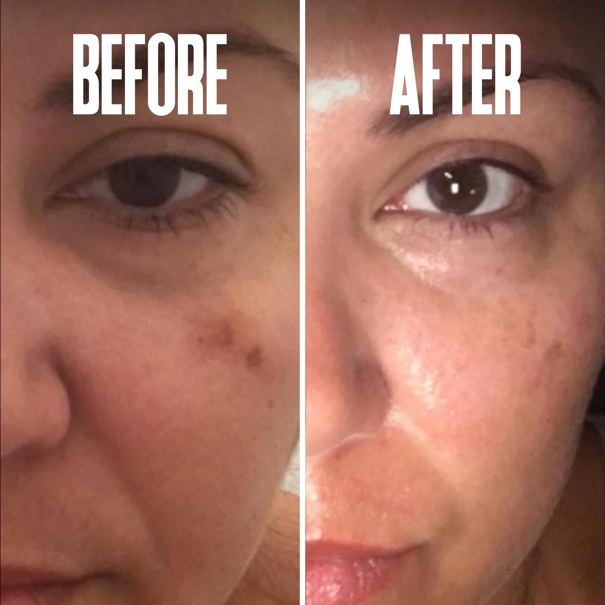Serum leaves a smooth finish with minimal residue