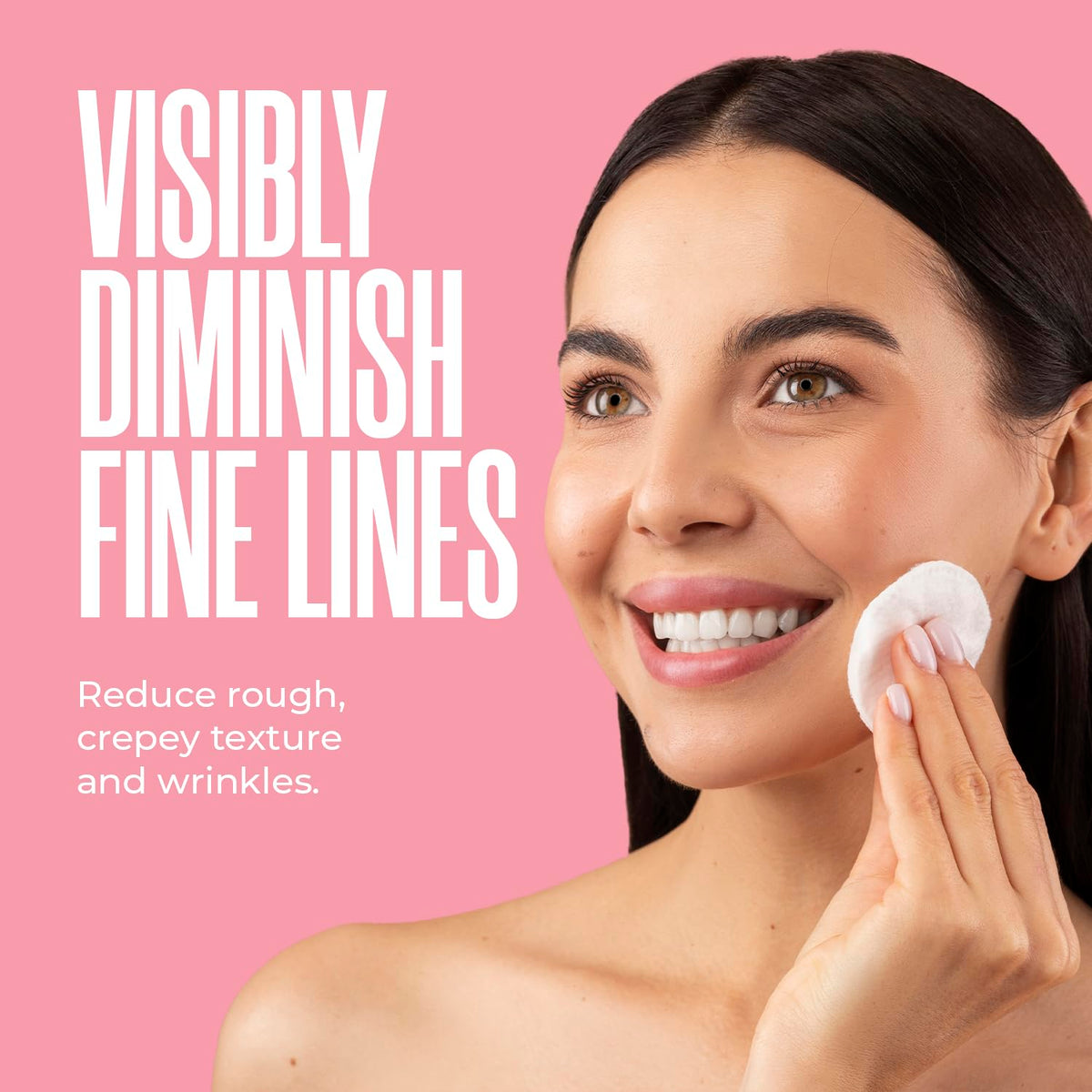 Divine Derriere glycolic pads stacked pack shows compact, easy at-home exfoliation routine.