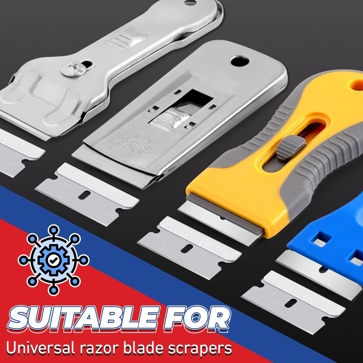 DIYSELF high-carbon steel blade close-up highlighting hardness