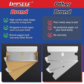 DIYSELF blades ideal for crafting, art, and box-opening tasks