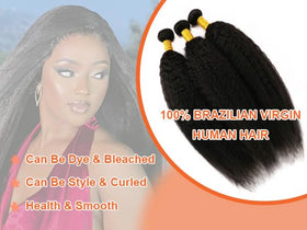 DJFG Remy Hair Bundles dyeable option for personalized color customization.