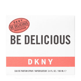 DKNY Be Delicious Fresh Blossom eau de parfum spray, long-lasting floral scent for daily elegance.
