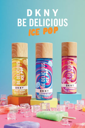 DKNY Be Delicious Ice Pop Berry Bliss packaging and bottle, perfect for gifting or personal use.