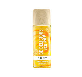 DKNY Be Delicious Ice Pop fragrance mist bottle with crisp citrus, perfect for summer refresh.