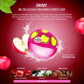 Spray mist of Be Delicious Orchard St for quick application