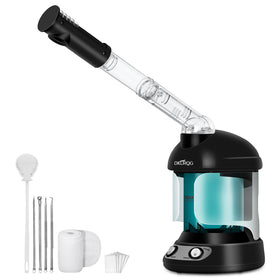 DKURQG facial steamer wide opening enables easy cleaning and hygienic use.