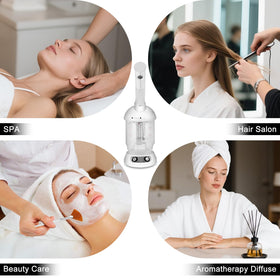 DKURQG Nano Ionic Facial Steamer compact design fits small spaces