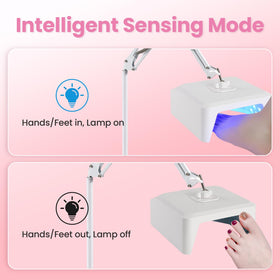 DLITISH UV foot lamp detachable lamp enables table-top use.