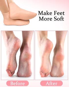 DLMDLM home spa foot care with silicone socks.