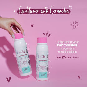 D'Luchi Kaba Ceramide conditioner packaging highlights sulfate-free formula for gentler care.