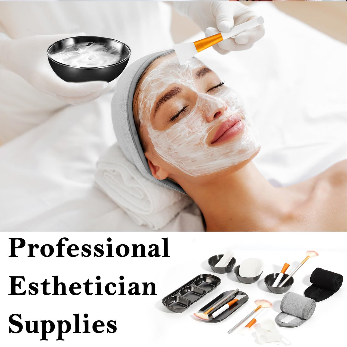 DLUGOPIS mask applicator brushes for precise mask spreading