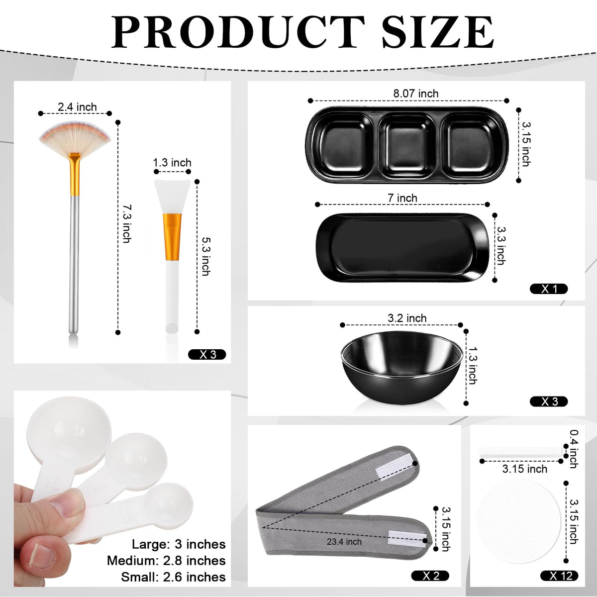 DLUGOPIS skincare tray keeps tools organized on your vanity