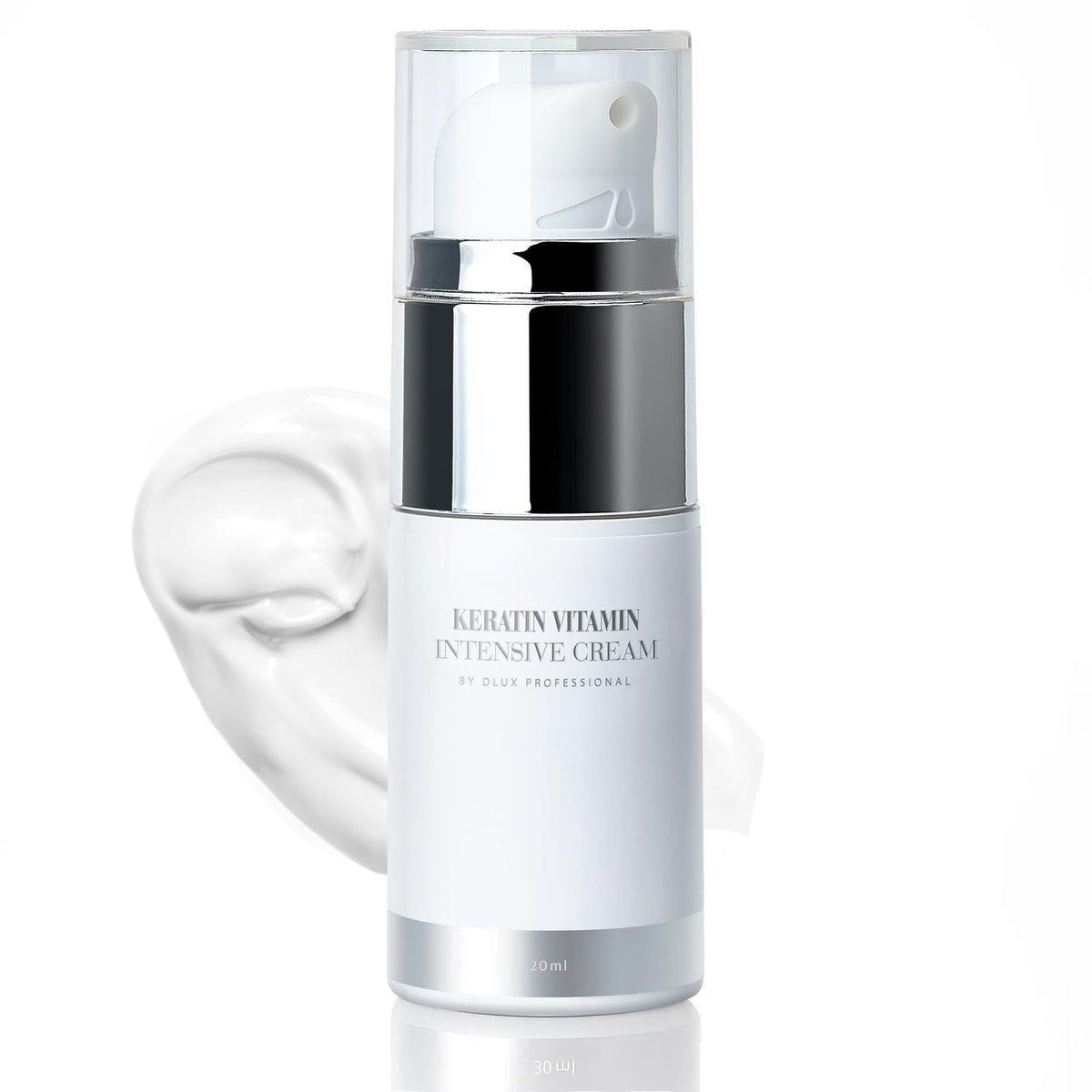 DLUX PROFESSIONAL Keratin Lash Botox Serum bottle promotes healthier-looking lashes and skin