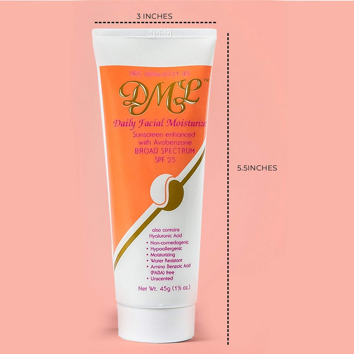 Apply a thin layer to face and neck.