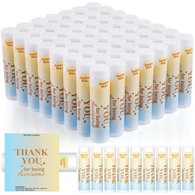 Dmsky 60-pack lip balm bulk, perfect for bulk appreciation gifts.