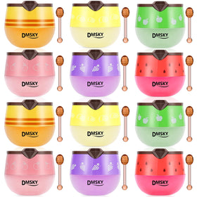 Dmsky Bee Lip Mask Honey Pot front view showing gift-ready packaging and hydration potential