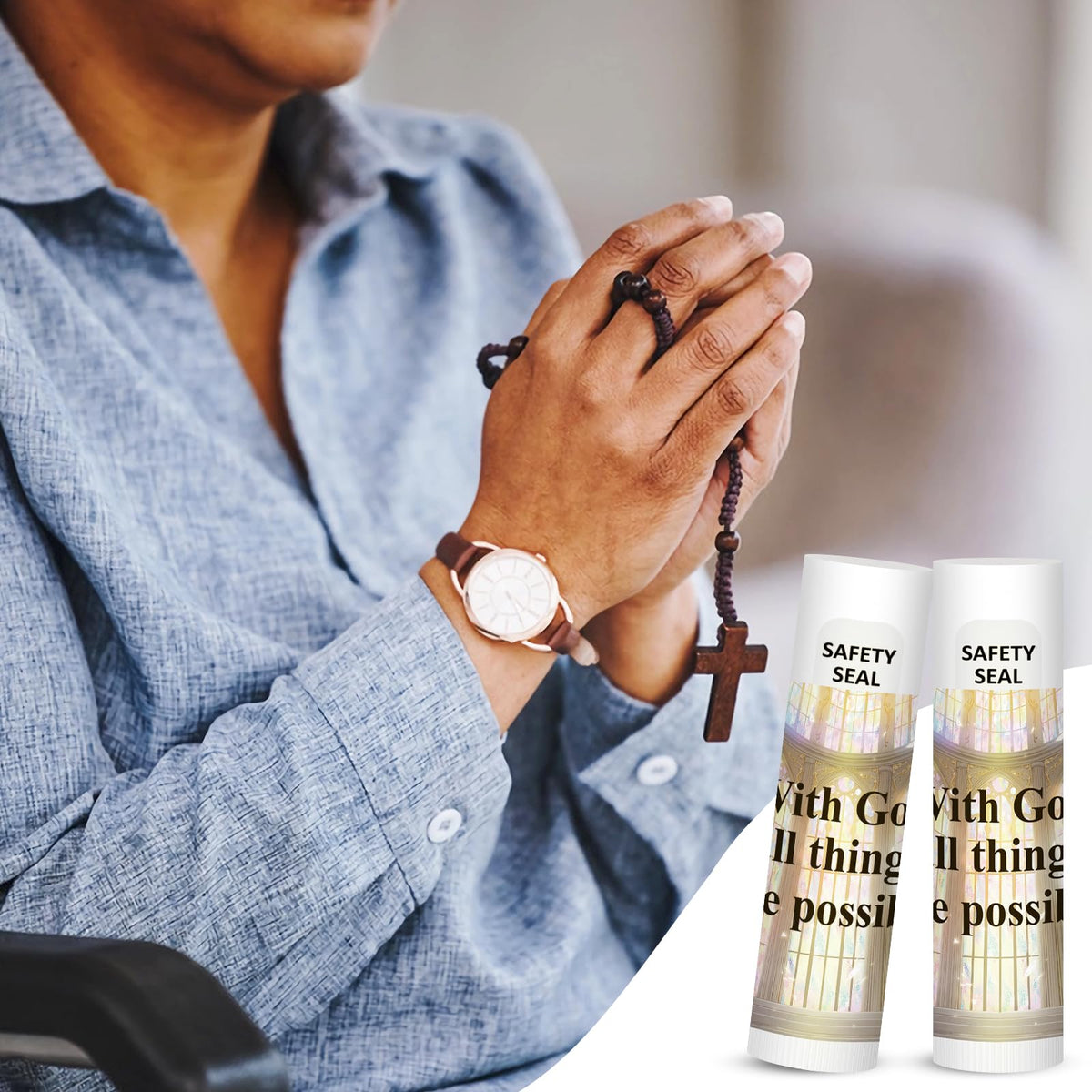 DMSKY bulk Christian gifts lip balm ideal for care packages
