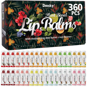 Dmsky lip balm bulk pack cherry flavor for on-the-go hydration.