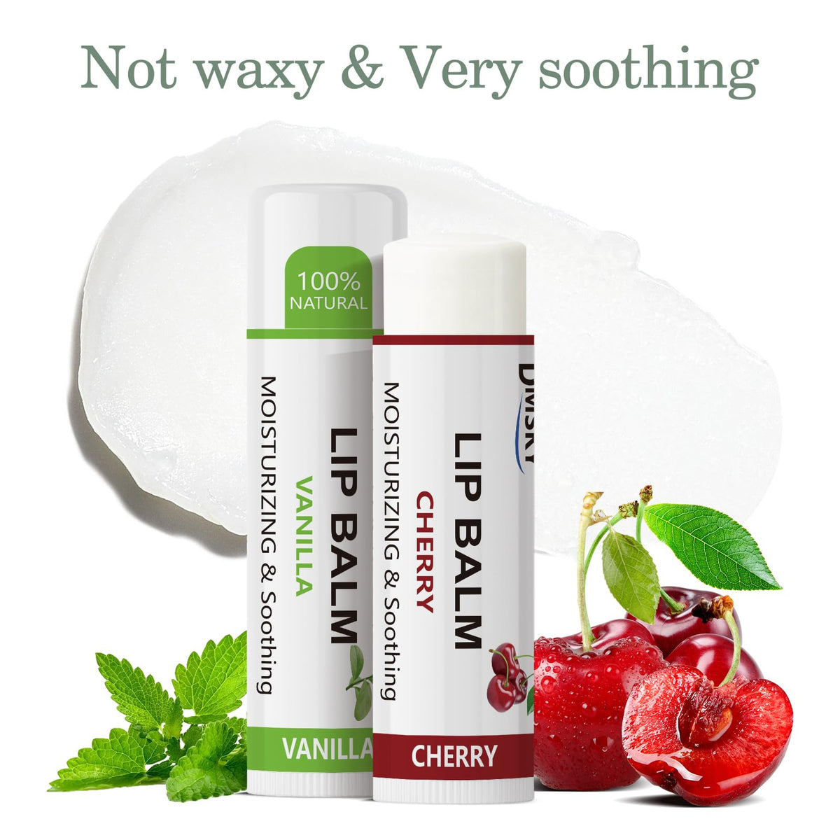 Dmsky lip balm bulk pack watermelon flavor delivers fruity hydration.
