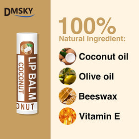 DMSKY mango lip balm flavor offers smooth glide and quick absorption