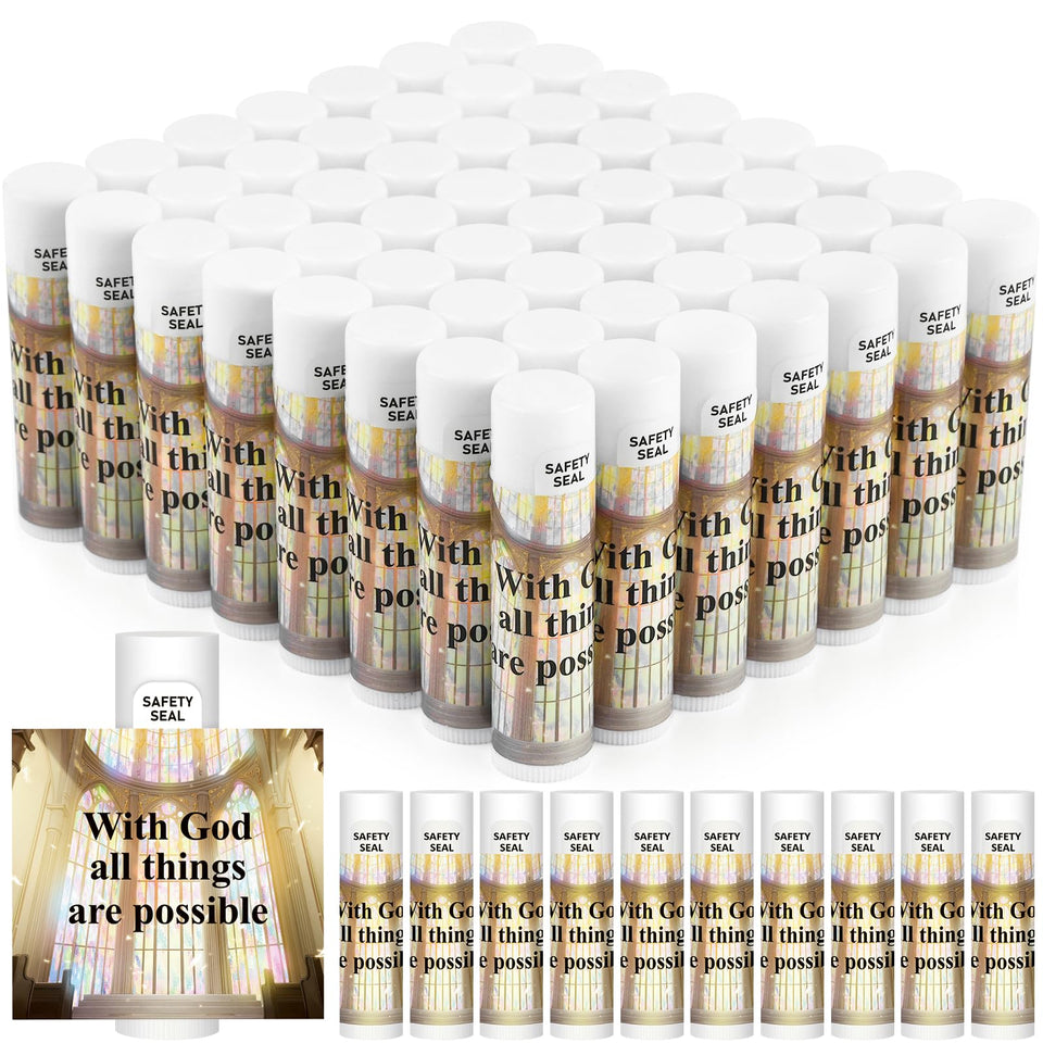 DMSKY vanilla lip balm bulk 60 tubes for easy gifting at events