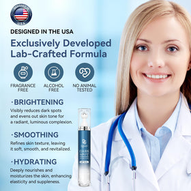 DMYGO dark spot remover packaging and 0.67 fl oz bottle for home care.