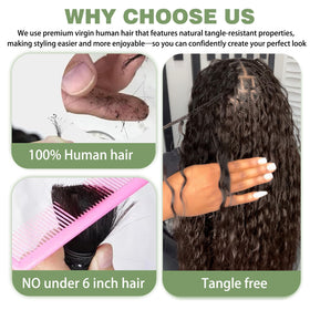 DNLOA three-bundles pack 110g for full coverage and easy installation.