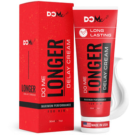 Do Me Delay Cream 1oz bottle ready for quick, smooth application.