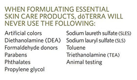 doTERRA Hydrating Cream application demonstrates smooth texture for daily use.
