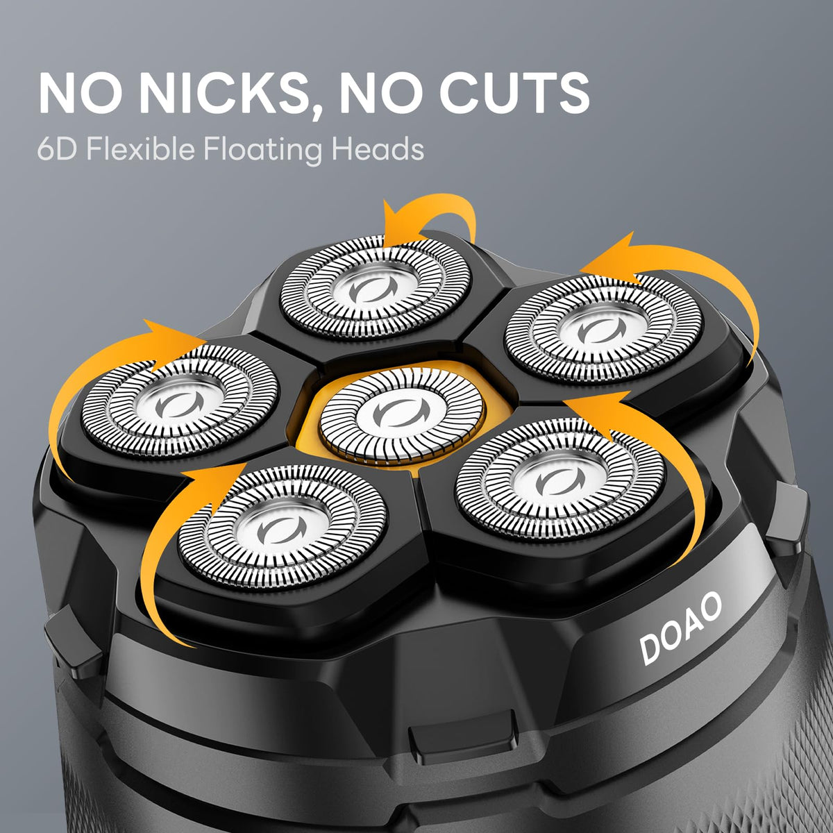 DOAO magnetic blade head for quick attachment and easy cleaning.