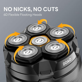 DOAO magnetic blade head for quick attachment and easy cleaning.