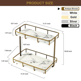 Dobbyby dresser-top shelf for compact storage, essentials neatly arranged.