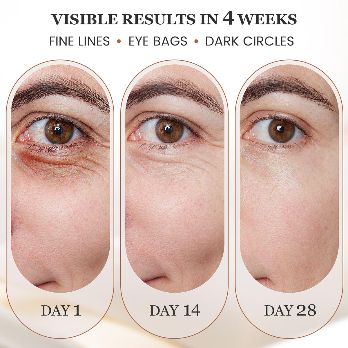 DOCOCO Eye Lift Wand display of its three modes for eye care.